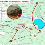 Errupalem to Amaravati Railway Line Project - Route Map
