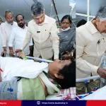 tirupati-stampede-cm-chandrababu-visits-swims