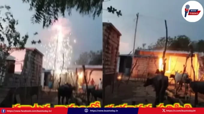 jalibengi-vidyut-pramadam-karnataka-village-fire-news