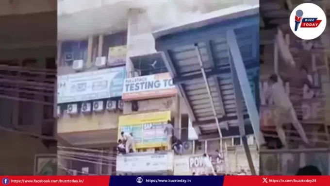 aditya-enclave-ameerpet-fire-accident-students-rescue-hydraa